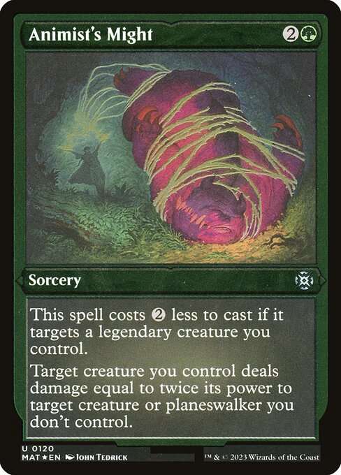 Animist's Might [Etched]