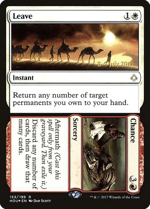 Leave // Chance [Foil]