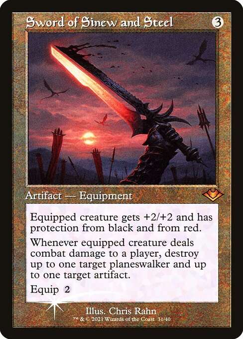 Sword of Sinew and Steel [Foil]