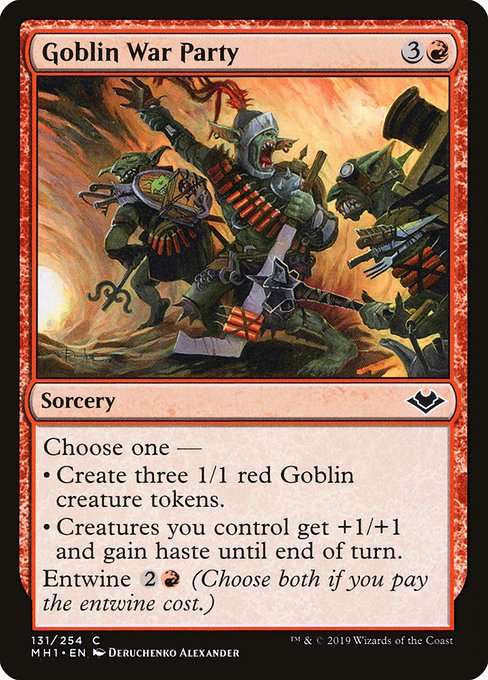 Goblin War Party [Foil]