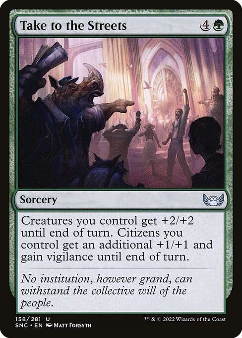 Take to the Streets [Foil]