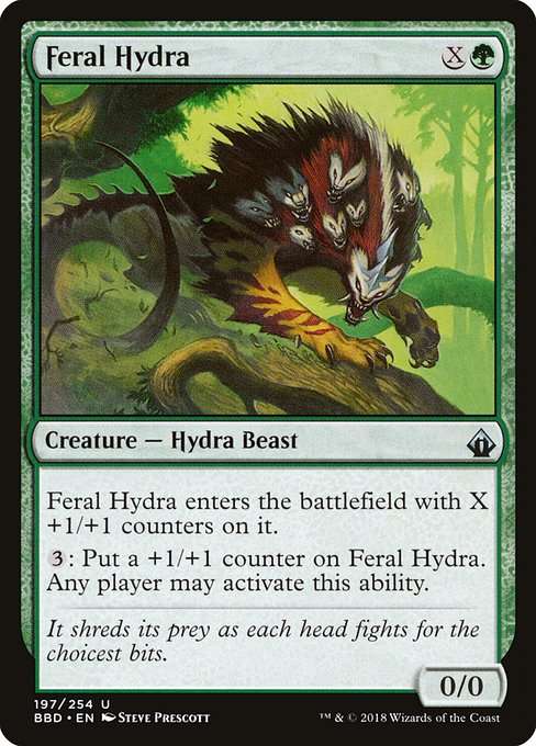 Feral Hydra [Foil]