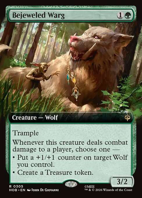 Bejeweled Warg [Foil]