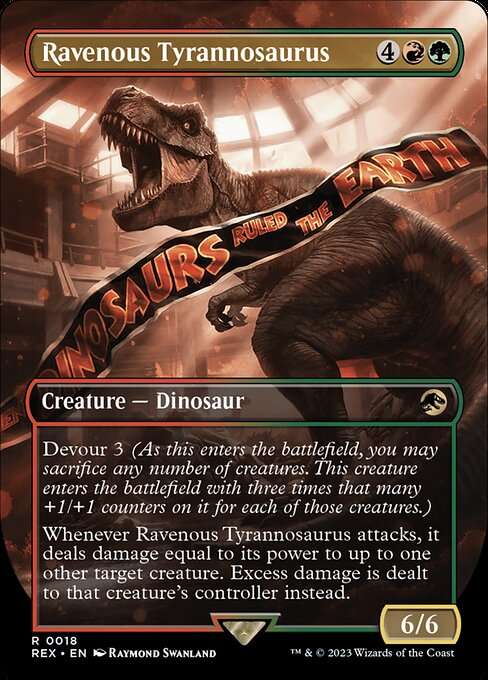 Ravenous Tyrannosaurus [Foil]