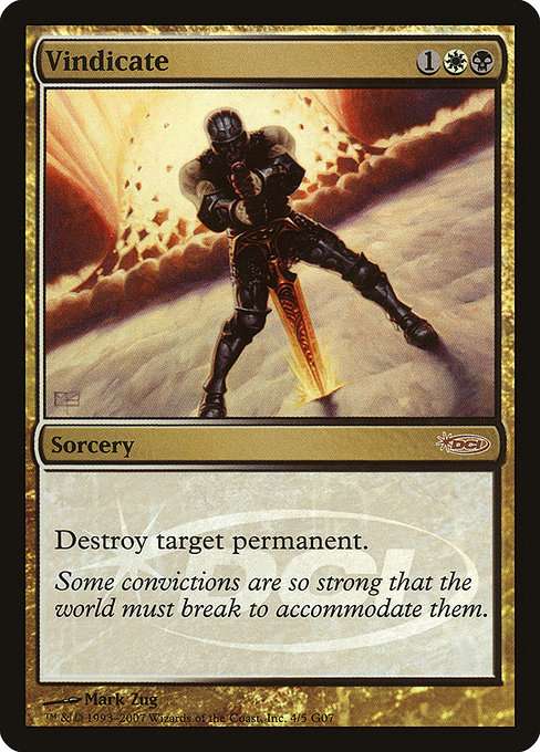 Vindicate [Foil]