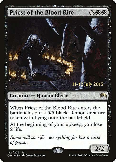 Priest of the Blood Rite [Foil]