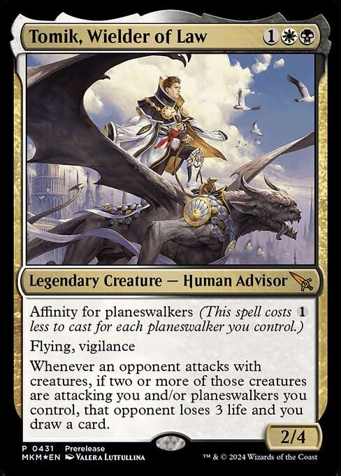 Tomik, Wielder of Law [Foil]
