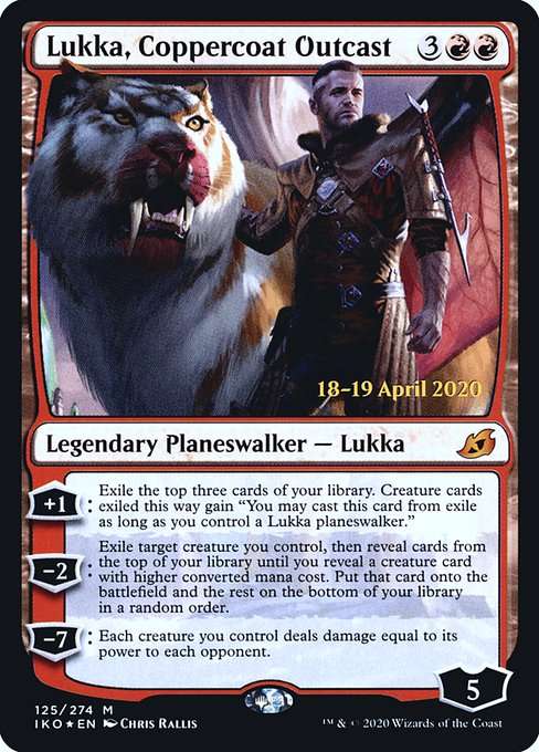 Lukka, Coppercoat Outcast [Foil]