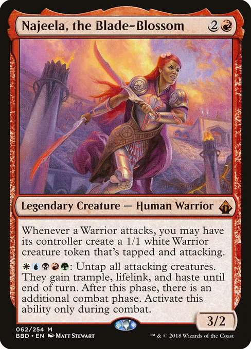 Najeela, the Blade-Blossom [Foil]
