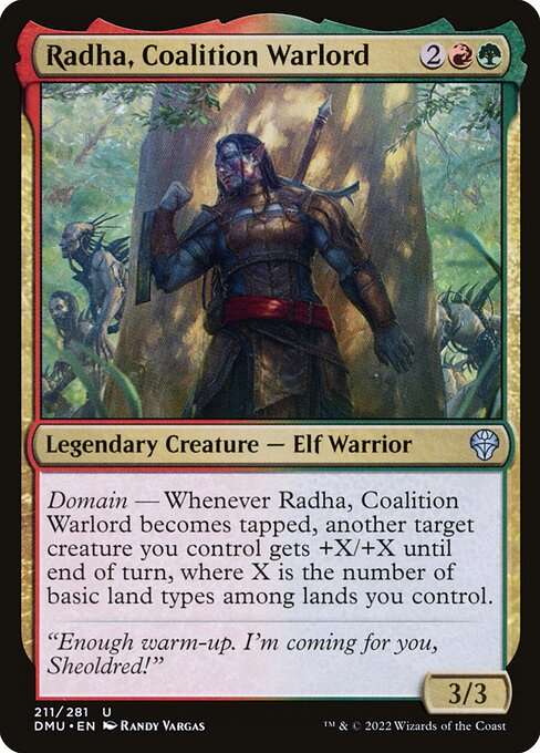 Radha, Coalition Warlord [Foil]