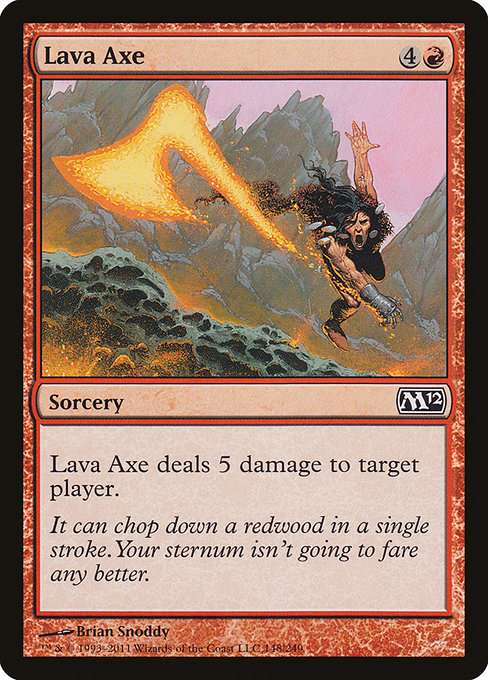 Lava Axe [Foil]
