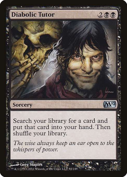 Diabolic Tutor [Foil]
