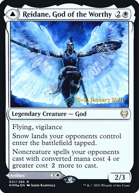 Reidane, God of the Worthy // Valkmira, Protector's Shield [Foil]
