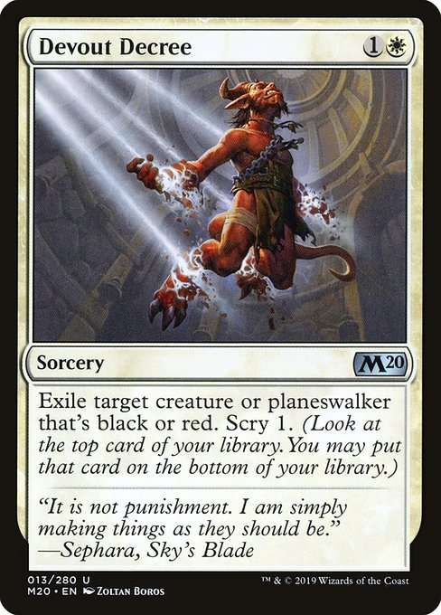 Devout Decree [Foil]
