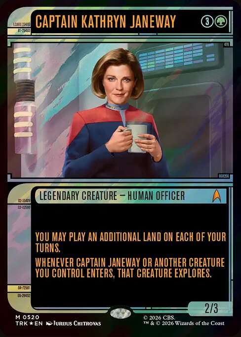 Captain Kathryn Janeway [Foil]