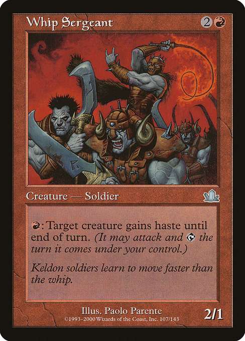 Whip Sergeant [Foil]