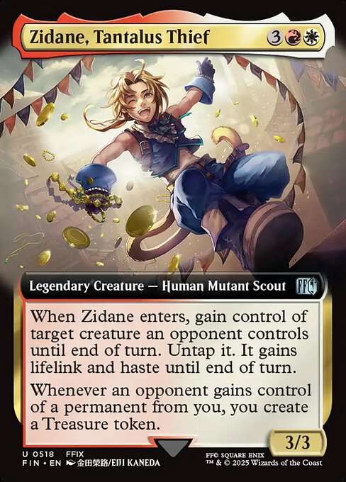 Zidane, Tantalus Thief [Foil]