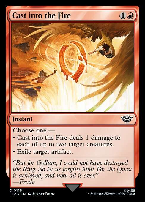 Cast into the Fire [Foil]