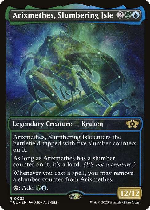 Arixmethes, Slumbering Isle [Foil]