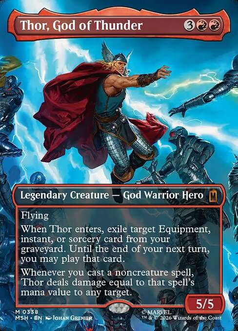 Thor, God of Thunder [Foil]