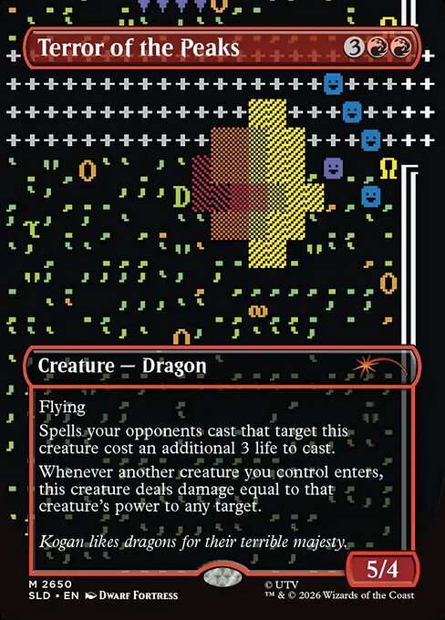 Terror of the Peaks [Foil]