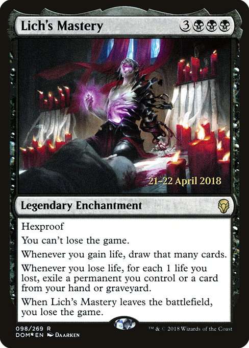 Lich's Mastery [Foil]