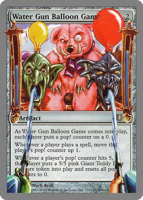 Water Gun Balloon Game [Foil]