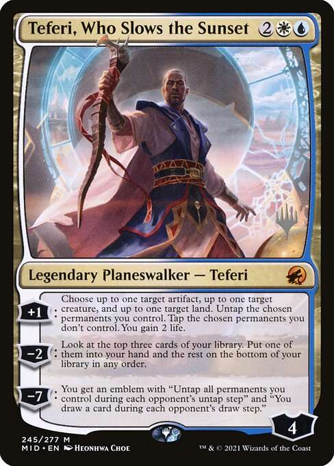 Teferi, Who Slows the Sunset [Foil]