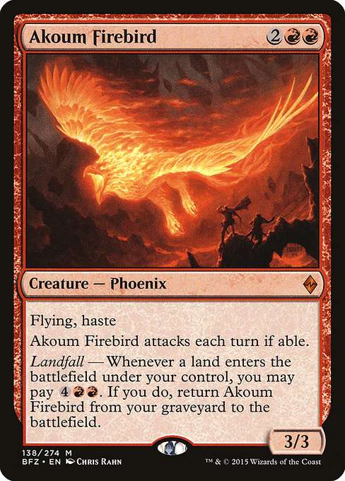 Akoum Firebird [Foil]
