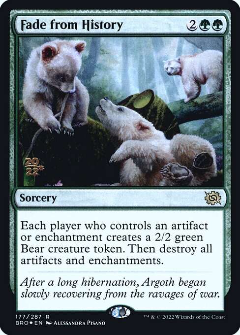 Fade from History [Foil]