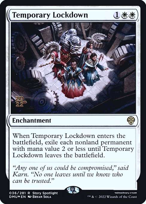 Temporary Lockdown [Foil]