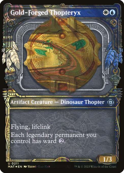 Gold-Forged Thopteryx [Foil]