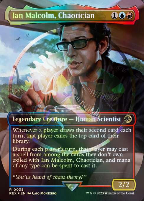 Ian Malcolm, Chaotician [Foil]