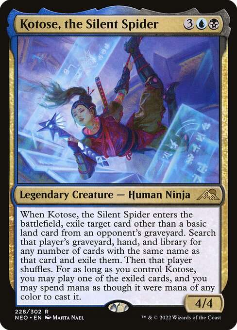 Kotose, the Silent Spider [Foil]