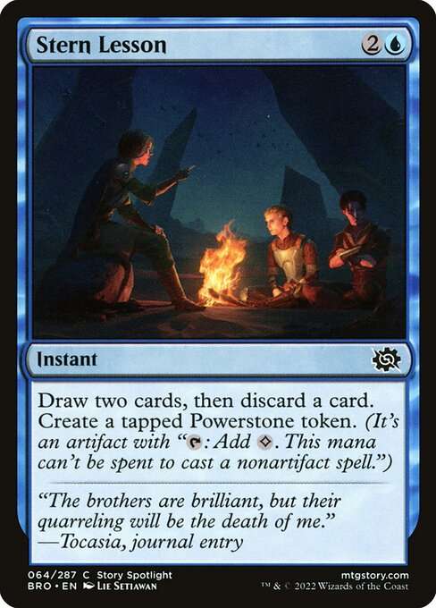 Stern Lesson [Foil]