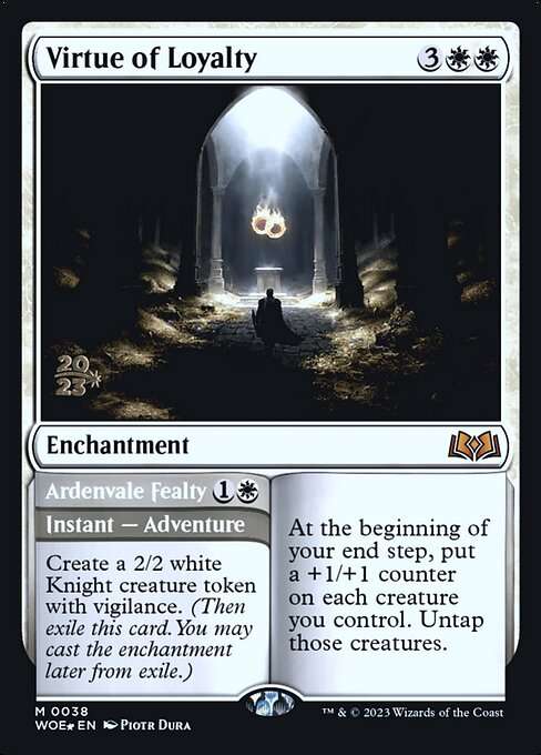 Virtue of Loyalty // Ardenvale Fealty [Foil]