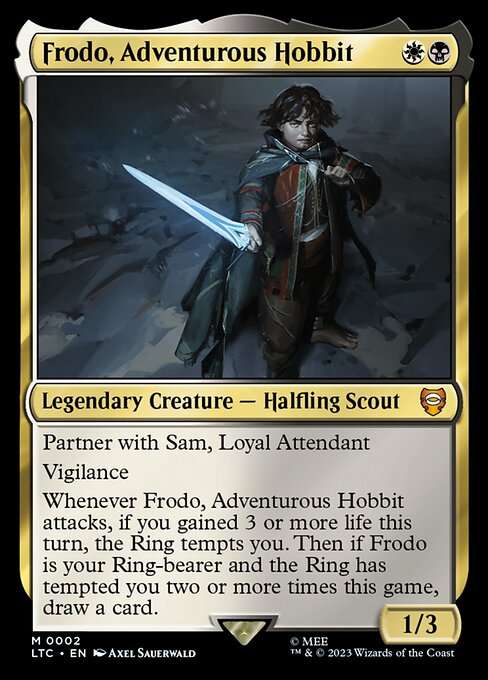 Frodo, Adventurous Hobbit [Foil]