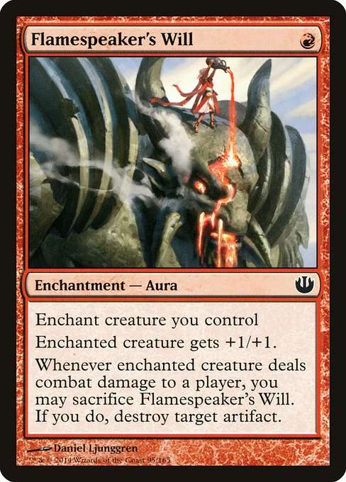 Flamespeaker's Will [Foil]