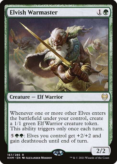 Elvish Warmaster [Foil]
