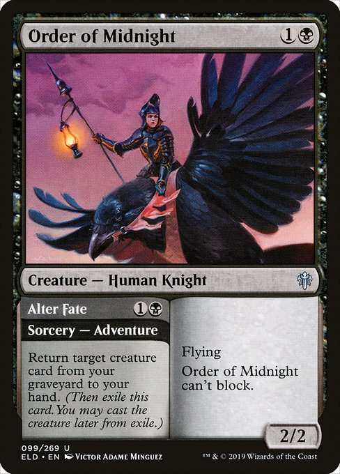 Order of Midnight // Alter Fate [Foil]