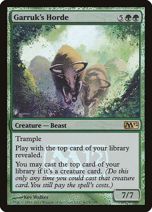 Garruk's Horde [Foil]