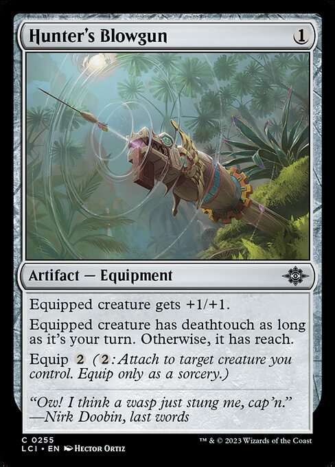 Hunter's Blowgun [Foil]
