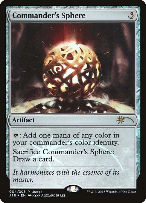 Commander's Sphere [Foil]