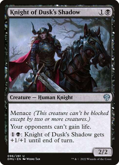 Knight of Dusk's Shadow [Foil]