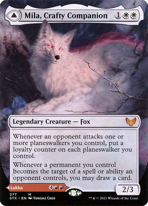 Mila, Crafty Companion // Lukka, Wayward Bonder [Foil]