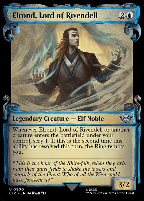 Elrond, Lord of Rivendell [Foil]