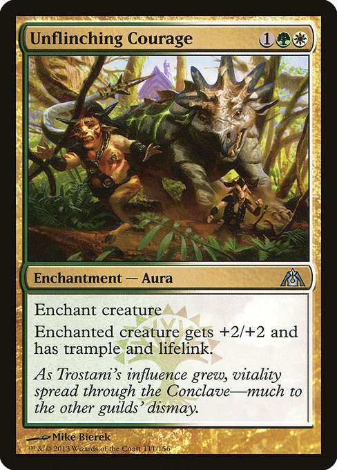 Unflinching Courage [Foil]