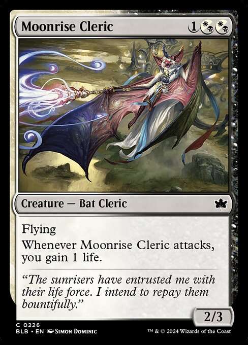 Moonrise Cleric [Foil]