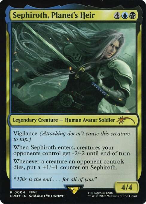 Sephiroth, Planet's Heir [Foil]