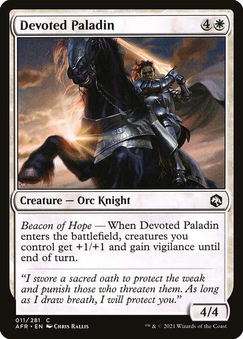 Devoted Paladin [Foil]